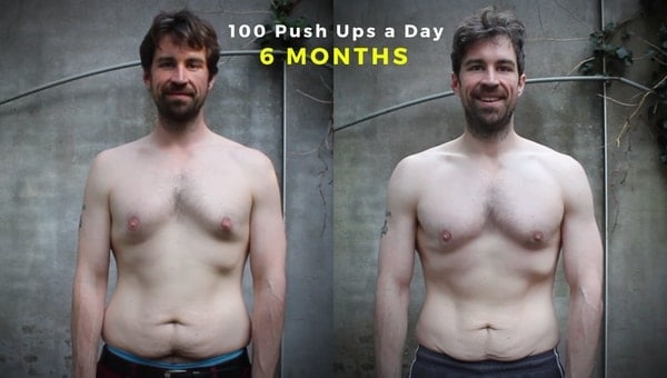 100 pushups