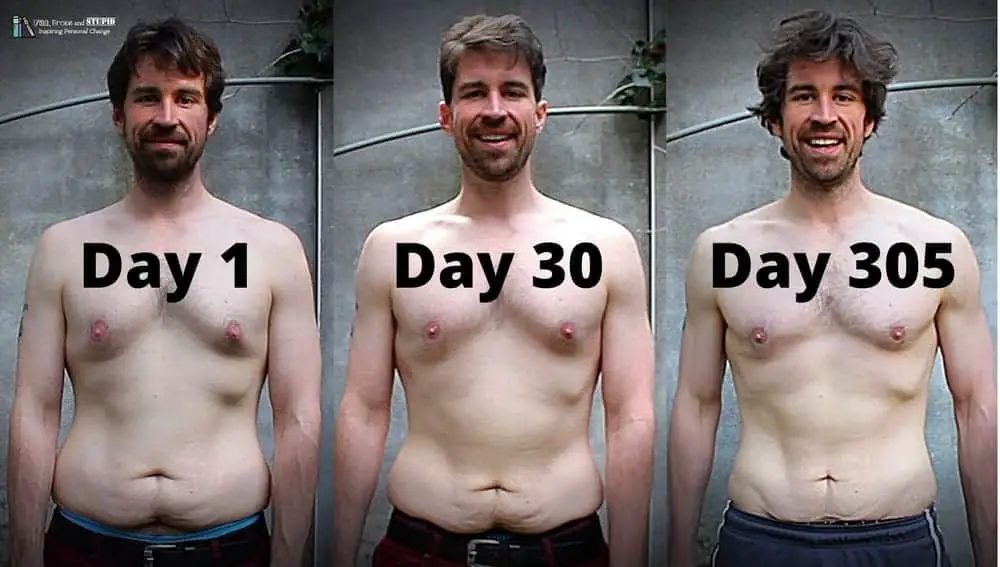 100 Push Ups a Day for 30 vs. 300 Days (10 Month Results ...